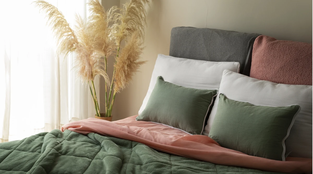 narzuty na łóżko w stylu glamour