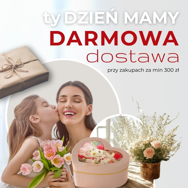 darmowa dostawa na dzień matki 2025