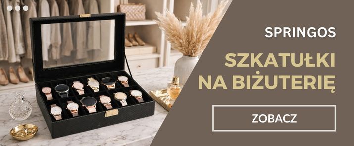 Szkatułki na biżuterię