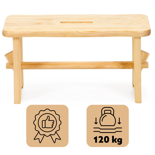 Taboret drewniany, krzesło ogrodowe do plewienia, wielofunkcyjny stołek, podest