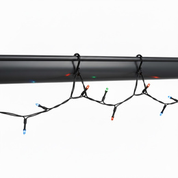 Haczyki do bombek, dekoracji zewnętrzych, świątecznych, zaczepy 60 szt. zawieszki, czarne