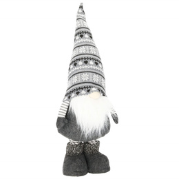 Para krasnali 120cm ozdoba świąteczna, gnom świąteczny, skrzat na teleskopowych nóżkach