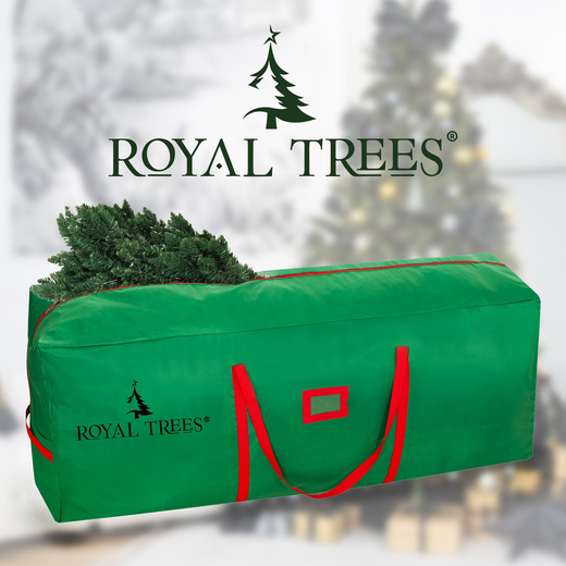 Choinka sztuczna 150 cm Premium Royal Trees świerk kaukaski z drewnianym stojakiem