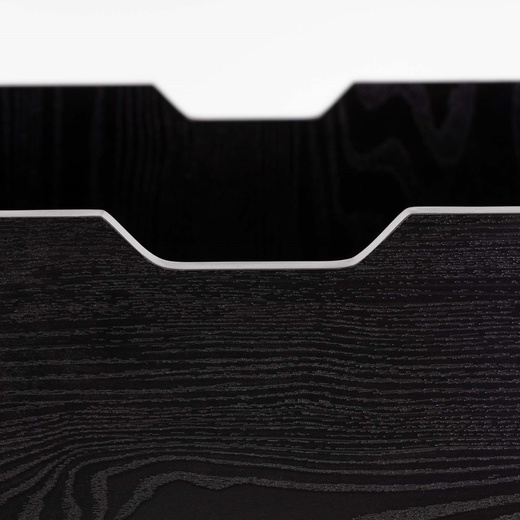 Stolik kawowy z podnoszonym blatem i schowkiem, ława do salonu 100x50x43 cm czarny