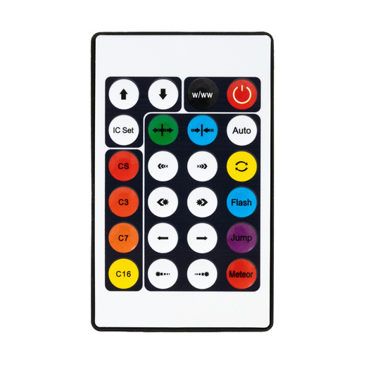 Lampki choinkowe zewnętrzne 100 LED 5 m Smart LED pilot, sterowanie Bluetooth IP44 multikolor