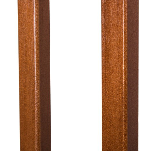 Bramka zabezpieczająca rozporowa 75-110 cm brązowo-czarna