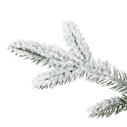 Choinka sztuczna 250 cm świerk ośnieżony jak żywy, nowoczesny, ze stojakiem