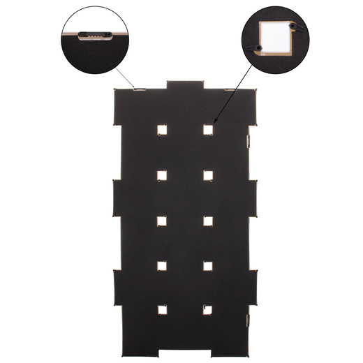 Ramka na zdjęcia 18 zdjęć multiramka 10x15 biała