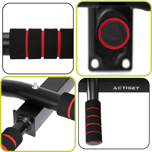 Drążek do podciągania, mocowany do ściany 250 kg stalowy uchwyt do ćwiczeń