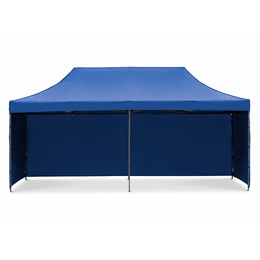 Namiot handlowy 3x6 m ogrodowy, pawilon na imprezy, catering niebieski