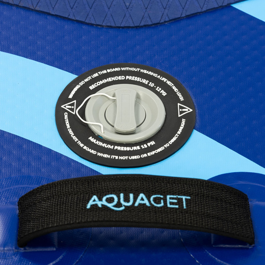 Deska pompowana do pływania SUP 350 cm paddleboard komplet z wiosłem i wyposażeniem