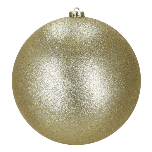 Bombki choinkowe 3 szt. duże ozdoby świąteczne 20,5 cm brokat złote