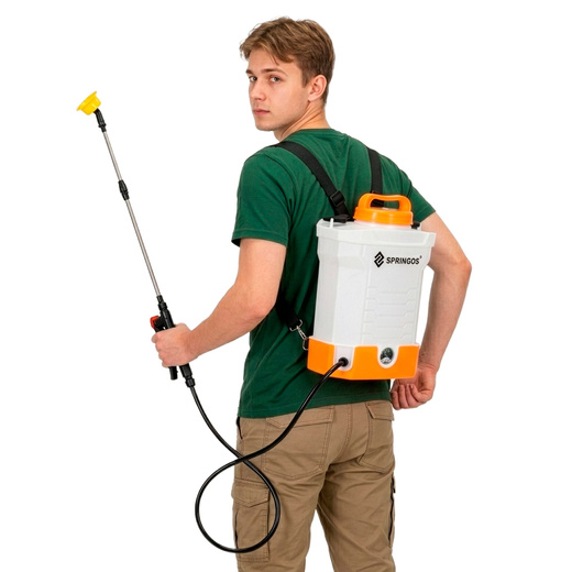 Opryskiwacz elektryczny do roślin 10 L spryskiwacz ogrodowy, akumulatorowy