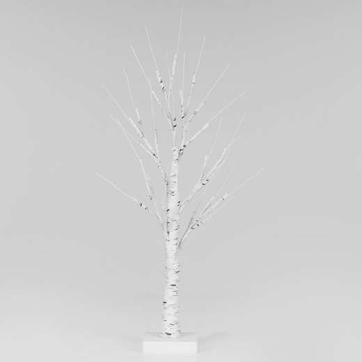 Świecące drzewko 60 cm brzoza 25 Led drzewko świąteczne dekoracja ozdoba świetlna