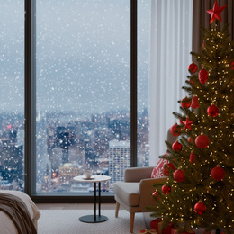 Bombki choinkowe 100 szt. zestaw dekoracji świątecznych nietłukące, czerwone