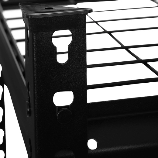 Regał stalowy z 4 półkami 183x150x54 cm 1600 kg do garażu, piwnicy