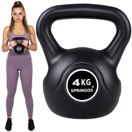 Kettlebell kula 4kg hantle ABS