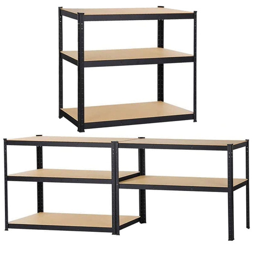 Regał metalowy z 5 półkami 180x90x40cm 875kg do garażu, piwnicy