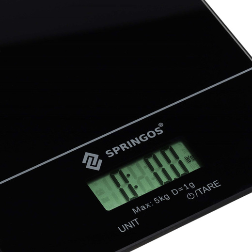 Waga kuchenna, domowa 5 kg elektroniczna z wyświetlaczem, miarka kuchenna