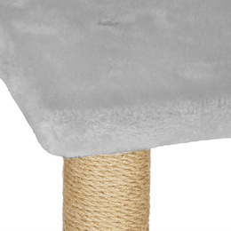 Drapak dla kota sizal 7-poziomowy słupek z zabawką 136 cm