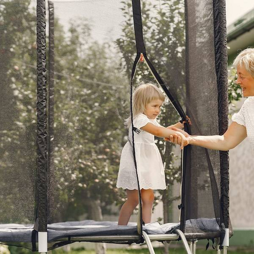 Siatka do trampoliny zewnętrzna 6FT 180 cm 6 słupków