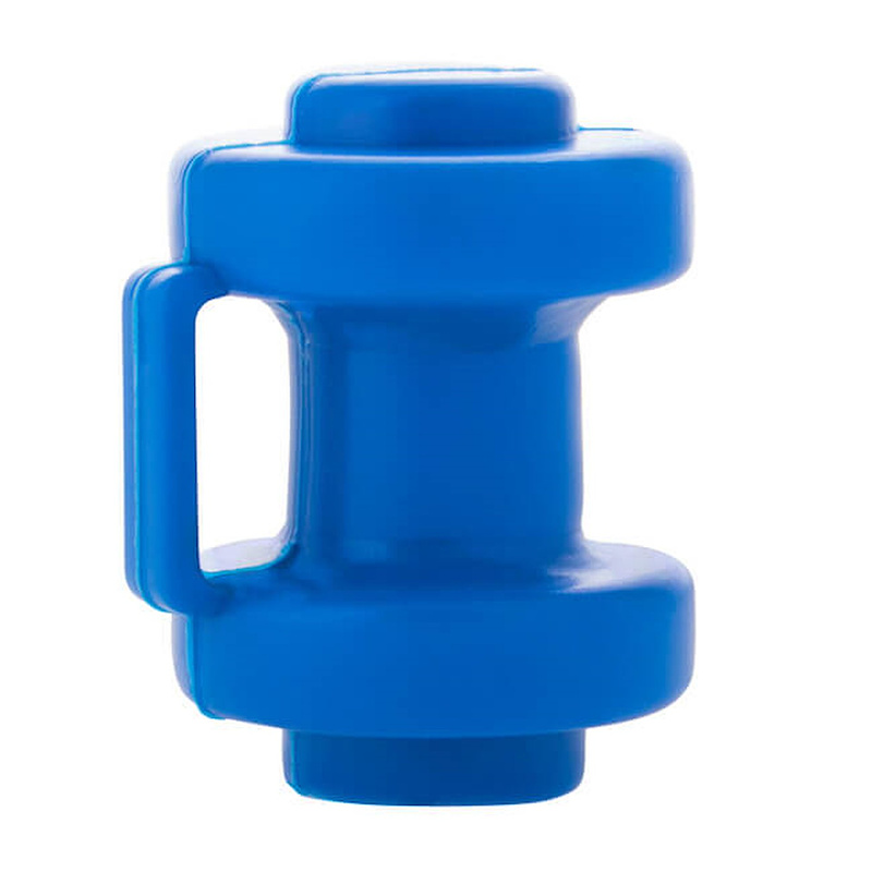 Grzybki do trampoliny na słupki do mocowania niebieski