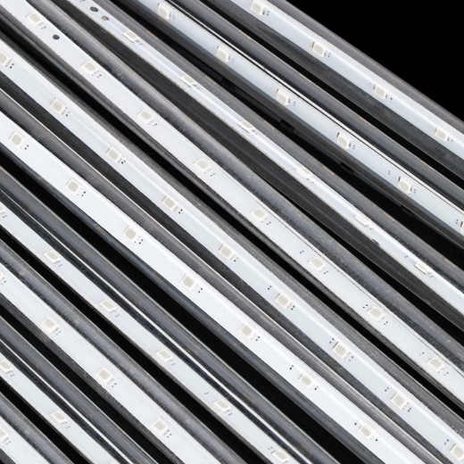 Lampki choinkowe 480 Led sople 10 szt. padający śnieg meteory zewnętrzne niebieskie