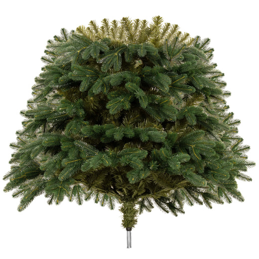 Choinka sztuczna 240 cm sosna zielona PE Royal Trees premium drzewko świąteczne jak żywe