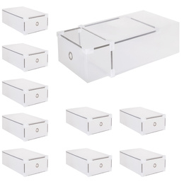 Organizer na buty 34x22x13,5 cm zestaw 5 szt. pudełka z otwieraną klapą