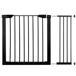 Bramka zabezpieczająca barierka rozporowa 75-110 cm czarna