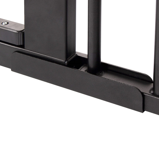 Bramka zabezpieczająca barierka rozporowa 75-124 cm czarna