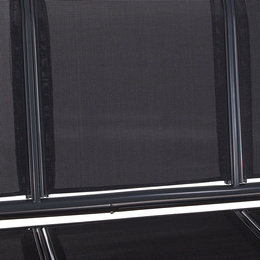 Huśtawka ogrodowa 3 osobowa fiona stalowa do 220 kg z regulowanym daszkiem i poduszkami