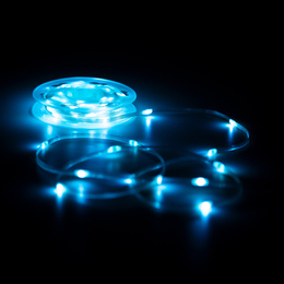 Lampki choinkowe zewnętrzne 100 LED 5 m Smart LED pilot, sterowanie Bluetooth IP44 multikolor