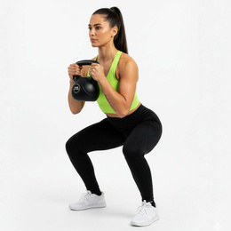 Kettlebell 8 kg odważnik, hantla do ćwiczeń ABS kula do treningu siłowego, czarny