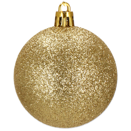 Bombki choinkowe zestaw 100 szt. ozdoby świąteczne dekoracje z gwiazdą złote