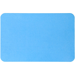 Mata łazienkowa diatomitowa 60x40x0,9 cm antypoślizgowy dywanik niebieski