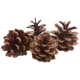 Choinka na pniu 140 cm sztuczna sosna diamentowa ośnieżona premium ze stojakiem i jutą