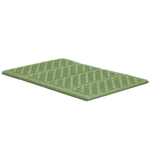 Mata piankowa do siedzenia 39 x 29 x 1 cm karimata składana mata piknikowa zielona