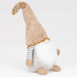 Skrzat świąteczny 38 cm ozdoba bożonarodzeniowa krasnal świąteczny, gnom stojący figurka