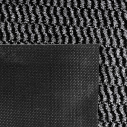 Wycieraczka wejściowa, mata pod drzwi 90x60 czarno-grafitowa