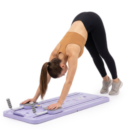 Reformer do pilatesu, wielofunkcyjna deska do ćwiczeń, treningu, składana