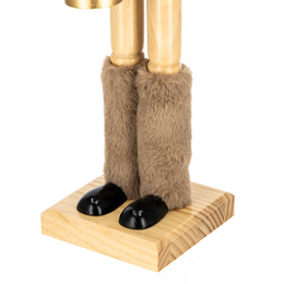 Dziadek do orzechów 30 cm drewniany żołnierzyk figurka świąteczna ozdoba choinkowa
