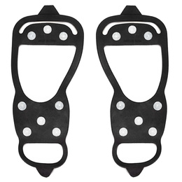 Raczki na buty turystyczne, nakładki kolce rozmiar 41-45 czarne