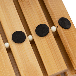 Mata łazienkowa, dywanik 80x50 cm antypoślizgowy, bambusowy