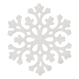 Bombki choinkowe 40 szt. zestaw dekoracji świątecznych, nietłukące, białe