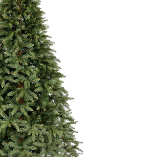 Choinka sztuczna 220 cm Premium Royal Trees świerk syberyjski z drewnianym stojakiem