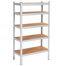 Zestaw regałów metalowych 2 szt. 150x75x30cm 625kg z 5 półkami do garażu, piwnicy