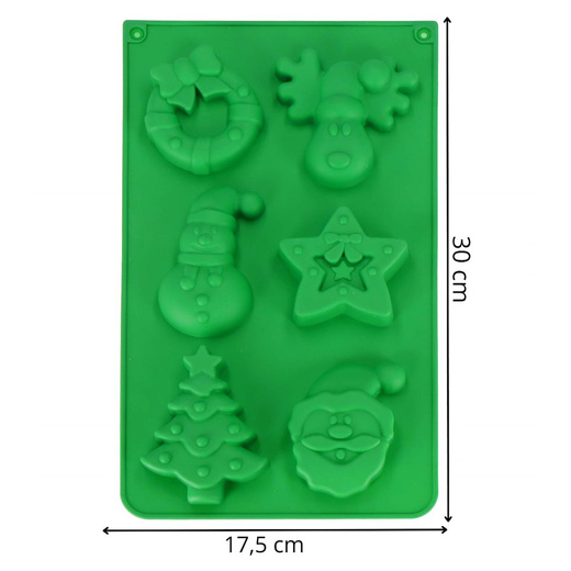 Foremka do ciastek świątecznych forma do ciasta silikonowa