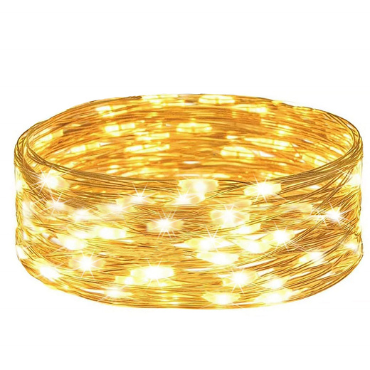 Gwiazda świąteczna papierowa biała i lampki choinkowe led ciepły biały