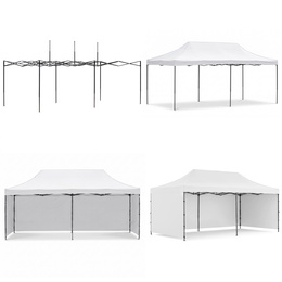 Namiot handlowy 3x6 m ogrodowy, pawilon na imprezy, catering biały